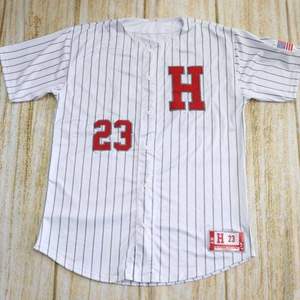 เครื่องแบบเบสบอลของผู้ชายทรงสลิมฟิตสีพื้นดีไซน์ใหม่ล่าสุดพร้อมไซส์ใหญ่พิเศษ - Product Image 1