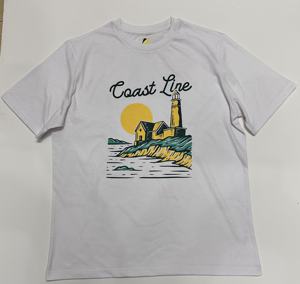 T-shirts faits sur commande bon marché de coton ou de coton/polyester - Product Image 3