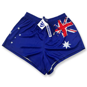100% Polyester Sublimé Imprimé Shorts Club Rugby footy Shorts Avec Poche Brodé ou Imprimé logo Footy Shorts - Product Image 1
