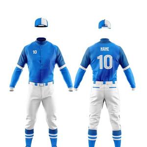 Customized Logo Light <b>Weight</b> Baseball Uniform Breathable Cheap Price Baseball Uniform <b>For</b> <b>Men</b> - Product Image 4
