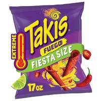 Takis Dragon Sweet Chili 9.9 oz Sac de taille de partage Craquelins de riz sucré épicés avec du maïs Blé Sarrasin à base de céréales