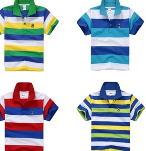 Years New Design <b>Boy</b> Kids Clothing Cotton Colorful Striped Short Sleeve <b>Boy</b> <b>Polo</b> <b>t</b> <b>Shirt</b> - Product Image 6