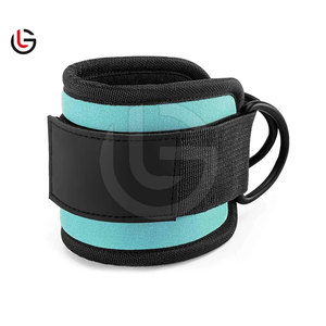 Sangle de cheville en néoprène personnalisée pour le fitness, la salle de sport, les sangles de cheville avec logo personnalisé, vente en gros - Product Image 1