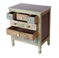 Modernes Luxus-Massivholz ausziehbares weißes Kabinett Side board Nacht bett natürliches Finish Beste Qualität Wohnzimmer Schul möbel