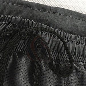 Shorts de basketball STYLEGRAM WEARS 2026 en polyester solide de haute qualité avec transfert thermique, personnalisables, double couche, en maille pour hommes - Product Image 3