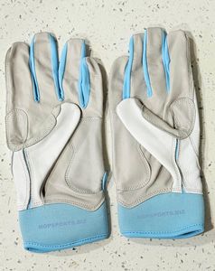 Gants de frappeur de baseball pour adultes en cuir de haute qualité avec logo personnalisé Prix direct d'usine 2025 Gants de frappeur de baseball à manchette courte - Product Image 6