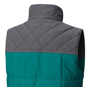 Gilets matelassés sans manches en toile respirante et légère pour hommes, personnalisables pour l'automne / Vente en gros de vestes coupe-vent à fermeture éclair sur mesure de haute qualité - Product Image 6