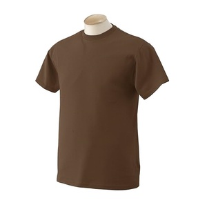 เสื้อยืดคอกลมแขนสั้นผู้ชายรุ่นใหม่ คุณภาพสูง ผ้าฝ้าย 100% ระบายอากาศได้ดี เป็นมิตรกับสิ่งแวดล้อม มีไซส์ใหญ่ สีพื้น - Product Image 3