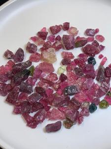 Tourmaline afghane naturelle non traitée, cristal multicolore, pierre précieuse en vrac, fabrication de bijoux, collection de minéraux de guérison, pierre précieuse brillante - Product Image 3