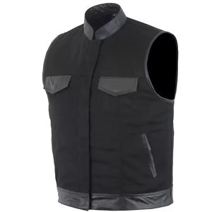 Chaleco de cuero sin mangas transpirable para invierno, chaleco de cuero para hombre de la mejor calidad, Chaleco de cuero genuino 2025 para hombre - Product Image 1