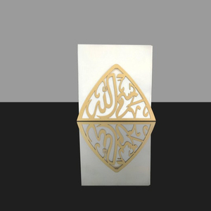 Porte-serviettes décoration unique boucle de serviette pour occasion islamique accessoires en métal de fabricant indien - Product Image 1