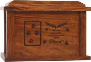 Rosewood Urn <b>Box</b> <b>For</b> Pet <b>Ashes</b> Wood Cremation Urns <b>For</b> Cat Dog <b>Ashes</b> Keepsake Wooden Decorative Handmade Funeral Burial - Product Image 5