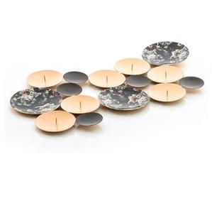 Porte-bougie décoratif de table, bougeoir en métal, style unique, éclairage de cérémonie de mariage, porte-bougie votif - Product Image 4