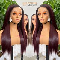 Vente en gros d'usine, perruque en cheveux humains de qualité supérieure, extensions de cheveux, toutes les couleurs, 100% cheveux vierges vietnamiens