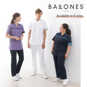 Uniforme d'hôpital en gros en vrac pour gommage médical KZN706 unisexe Veste d'infirmière pour une utilisation dans les hôpitaux - Product Image 4