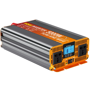 HOULI Convertisseur Pur Sinus 24V 4000W, Onduleur de Voiture DC 12V vers AC 220V, Onduleur à Onde Sinusoïdale Pure 4000 Watts - Product Image 4