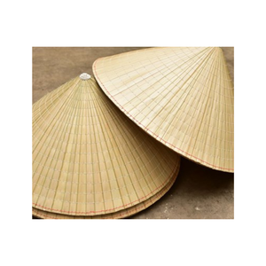 หมวกทรงกรวยทำจากไม้ไผ่เป็นมิตรต่อสิ่งแวดล้อมระบายอากาศได้น้ำหนักเบาเหมาะสำหรับทำสวนและทำกิจกรรมกลางแจ้ง - Product Image 2