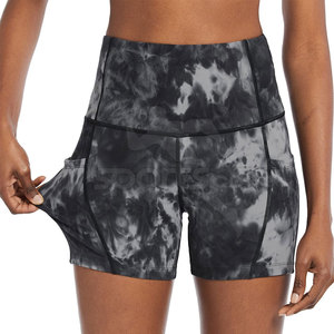 Shorts Deportivos Casuales para Mujer, Tela Elástica Suave de Spandex/Poliéster, Ropa Deportiva para Uso Diario, Material Elástico, Estilo de Vida Activo - Product Image 3