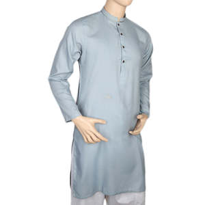 Kurta Mashriq EMB para Hombre - Azul - Product Image 1