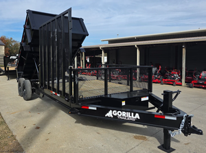 Remolque Utilitario Híbrido 7x20 con Laterales de 3 Pies, Ejes Dobles de 7000 LB, 14000 GVWR, Transportador de Equipo Pesado en Venta - Product Image 5