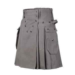 Vente en gros sur mesure sur mesure Kilts utilitaires des meilleurs hommes Nouveau style Offre Spéciale Nouvelle arrivée Kilts utilitaires pour hommes - Product Image 4