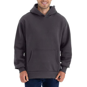 9307 pull à capuche lourd Premium sweat à capuche en polaire lourde toile avec couleur unie label privé pull à capuche sweats - Product Image 1