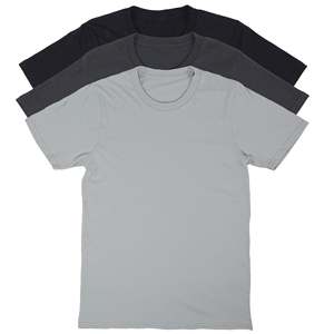 เสื้อยืดคอตตอนพิมพ์ลายโลโก้ดิจิทัล แบรนด์ดัง ไซส์ใหญ่ สำหรับผู้ชาย - Product Image 4