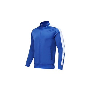 <b>Tracksuit</b> For Men Full Sleeves OEM Service Wholesale Rate Casual Wear / Trending Cotton <b>Polyester</b> <b>Tracksuit</b> With Stand Collar - Product Image 2