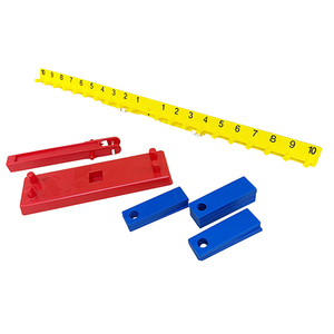Outil de manipulation mathématique précoce auto-corrigible en plastique de 65 cm, jouet d'échelle de balance à pivot pour les enfants de 5 à 7 ans - Product Image 6