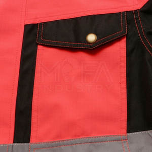 Nouveau design, veste de sécurité réfléchissante avec logo personnalisé, vêtements de travail haute visibilité pour la construction et la sécurité routière - Product Image 6