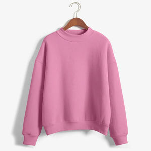 Pull en molleton à col rond surdimensionné de haute qualité pour femmes, manches longues, respirant, vêtements d'hiver pour femmes - Product Image 1