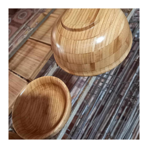 Bol en bambou fait à la main de qualité supérieure Bol en bambou naturel écologique du Vietnam Qualité d'exportation Fournisseur en gros - Product Image 5