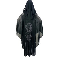 Vêtements musulmans traditionnels de haute qualité, robe, abaya pour femmes, robe musulmane, abaya noire, kaftan brodé pour femmes