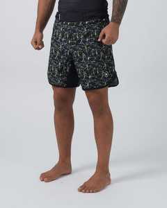 Vêtements de fitness personnalisés en spandex/polyester de haute qualité imprimés en sérigraphie pour adultes, shorts de gym MMA, vêtements de boxe et d'arts martiaux - Product Image 2