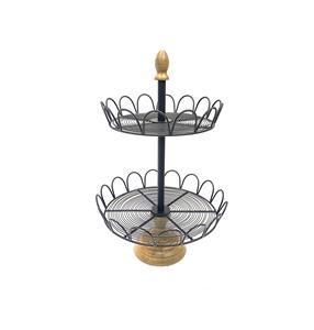 Soporte de pastel de Metal de estilo moderno chapado en oro, último diseño, soporte de servidor para servir pasteles, para fiestas, uso de mesa - Product Image 5