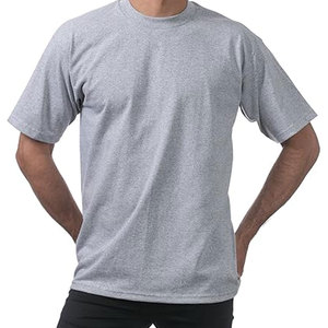 Pro Club Hombres 100% Algodón Peso pesado Algodón Manga corta Cuello redondo Camiseta para hombres OEM Camiseta de manga corta Impreso personalizado - Product Image 3