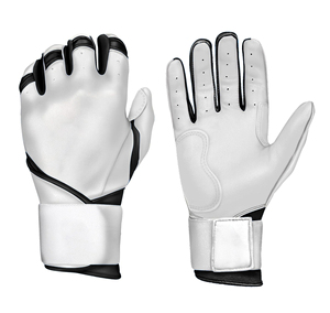 Nuevo diseño OEM cuero duradero al por mayor guantes de bateo de béisbol Palma cuero guantes de bateo de béisbol con alta calidad - Product Image 1