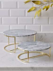 New Arrival Marble <b>Cake</b> <b>Stand</b> For Long Lasting Kitchen Accessory Combining Durability Function And Timeless Style - Product Image 2