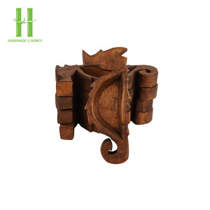 BEST SELLER Bol à pâte en bois de qualité supérieure, fabrication artisanale, vente chaude, design personnalisé, ustensiles de cuisine en bois, bol décoratif. - Product Image 3