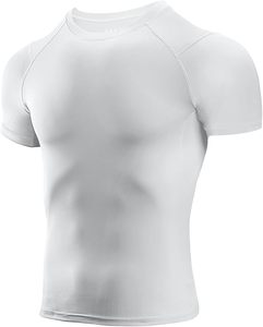 Haut de compression unisexe premium pour MMA et BJJ sans kimono, en tissu écologique respirant UPF50+, anti-bactérien et à séchage rapide pour le fitness - Product Image 5