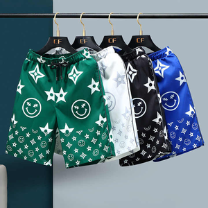 Shorts pour hommes By Stitchmode Polyester Shorts décontractés pour hommes avec poches Summer Beach Shorts imprimés pour hommes - Product Image 1