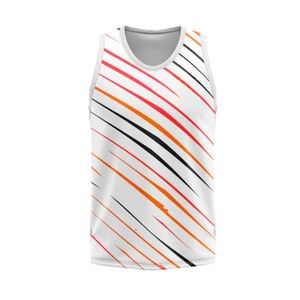 Camiseta sin mangas de alta calidad para mujer, diseño de espalda cruzada sublimada, lona de poliéster 100%, ligera, transpirable, de secado rápido, impresa personalizada - Product Image 3