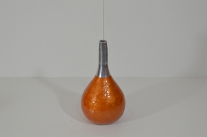 Vantage Vase à fleurs en métal design émail fantaisie de luxe moderne pour la décoration de la maison et les fêtes de salon et la décoration de désherbage - Product Image 4