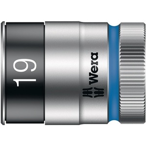 HMC HF 8790 Inserto de Llave de Tubo de 6 Puntas de 1/2 Pulgada con Ancho de Llave de 19 mm y Longitud de 37 mm, Producto WERA - Product Image 1