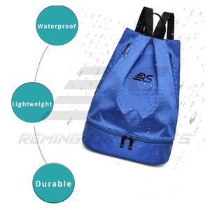 Custom Logo High Quality New Design Nylon Draw <b>String</b> <b>Bag</b> Backpack Waterproof Polyester Drawstring <b>Bags</b> - Product Image 3