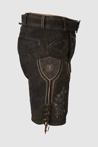 Nouveau 2025 Hommes Allemand Oktobarfest Trachten Bavarois Traditionnel Oktoberfest Hommes PERSONNALISÉ Court Kurz Lederhose pour Hommes - Product Image 3