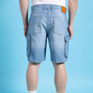 Shorts en jean pour hommes avec logo personnalisé, 100% coton, décontractés, écologiques, de haute qualité, fabricant professionnel, vente chaude - Product Image 2