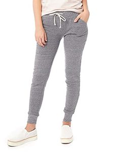 AGAMI SPORTS Women's Winter Casual Sports Pants Fleece <b>Jogger</b> Breathable Windproof <b>Polyester</b>/Cotton All-match Design-sensitive - Product Image 3