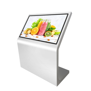 Máy Tính Bảng TV Thông Minh Tự Phục Vụ Hình Chữ L 43 Inch Máy Phát Quảng Cáo Màn Hình Kỹ Thuật Số Cảm Ứng Hồng Ngoại <span class=keywords><strong>Kiosk</strong></span> Đứng Trên Sàn - Product Image 5