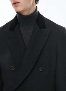 Winter Fashion Casual Wear <b>Long</b> Coats For <b>Men</b> New Wool Blend <b>Overcoats</b> for <b>Men</b> Custom Made Outwear Coats - Product Image 4